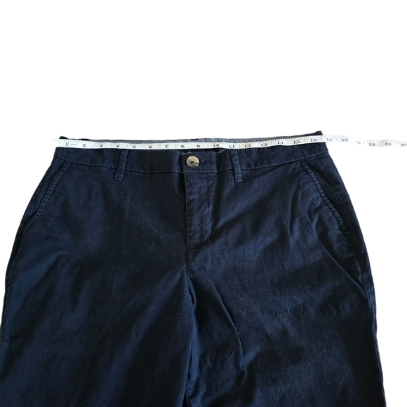 TOMMY HILFIGER Pants Womens 14 Blue Capri Pockets Casual School Work Travel - Picture 7 of 11